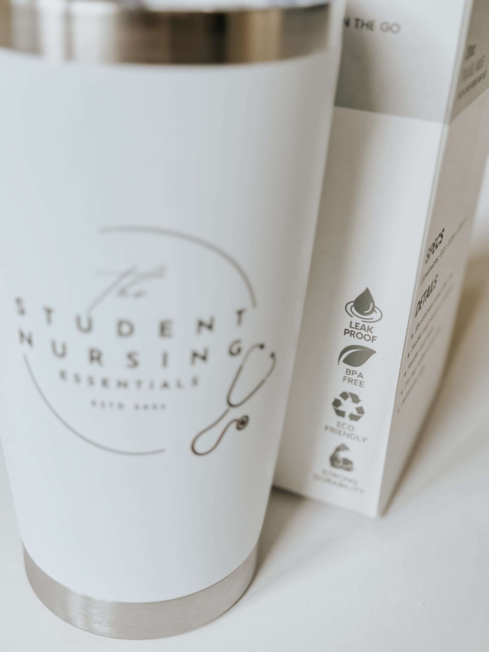 Coffee Mug - 20 ounce - Double Wall Insulated Student Nursing Essentials Brand