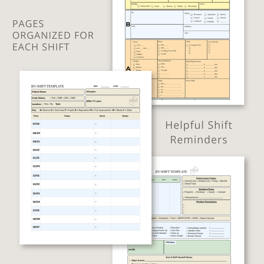 The Bedside Boss | Blue | Spiral Bound Hard Copy