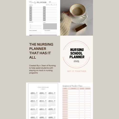 Digital Nursing Student Planner