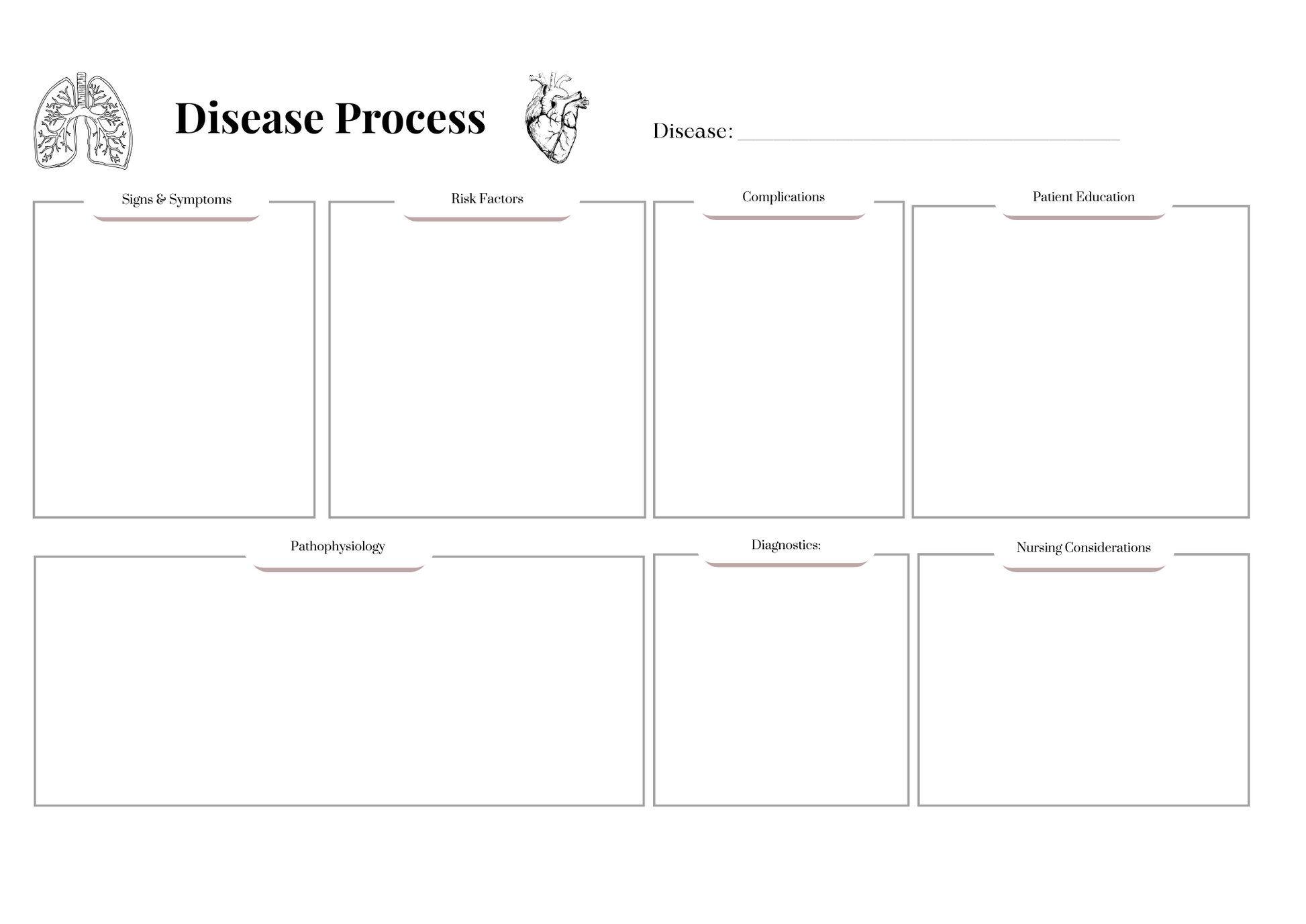 Digital Concept Map Bundle