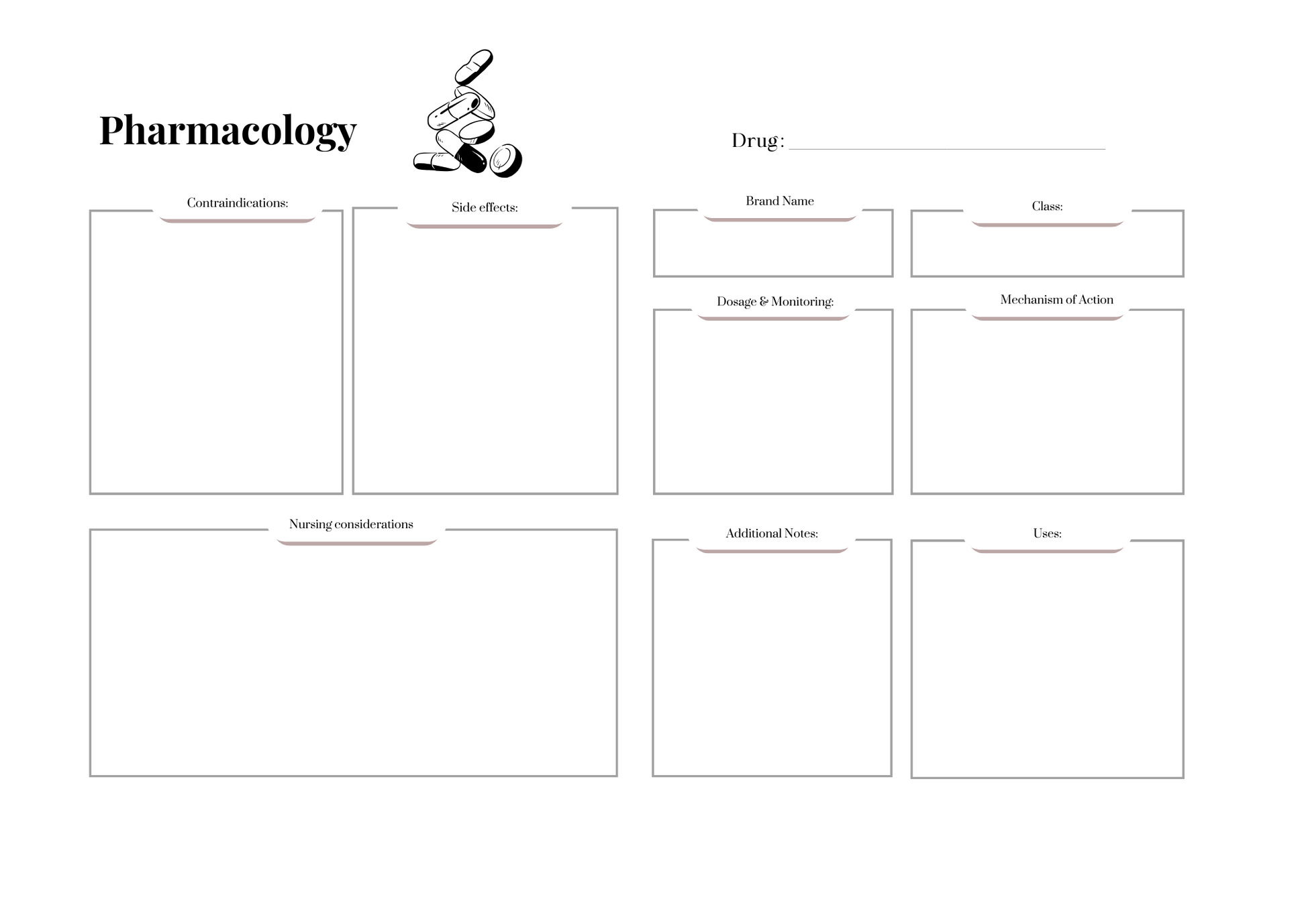 Digital Concept Map Bundle